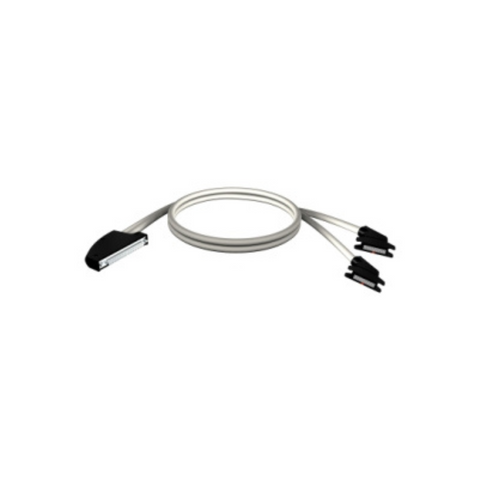 Schneider Electric Modicon X80 Cord Set 40 Way Terminal 2 X HE10 Connector for M340 I/O 0.5m BMXFCC053