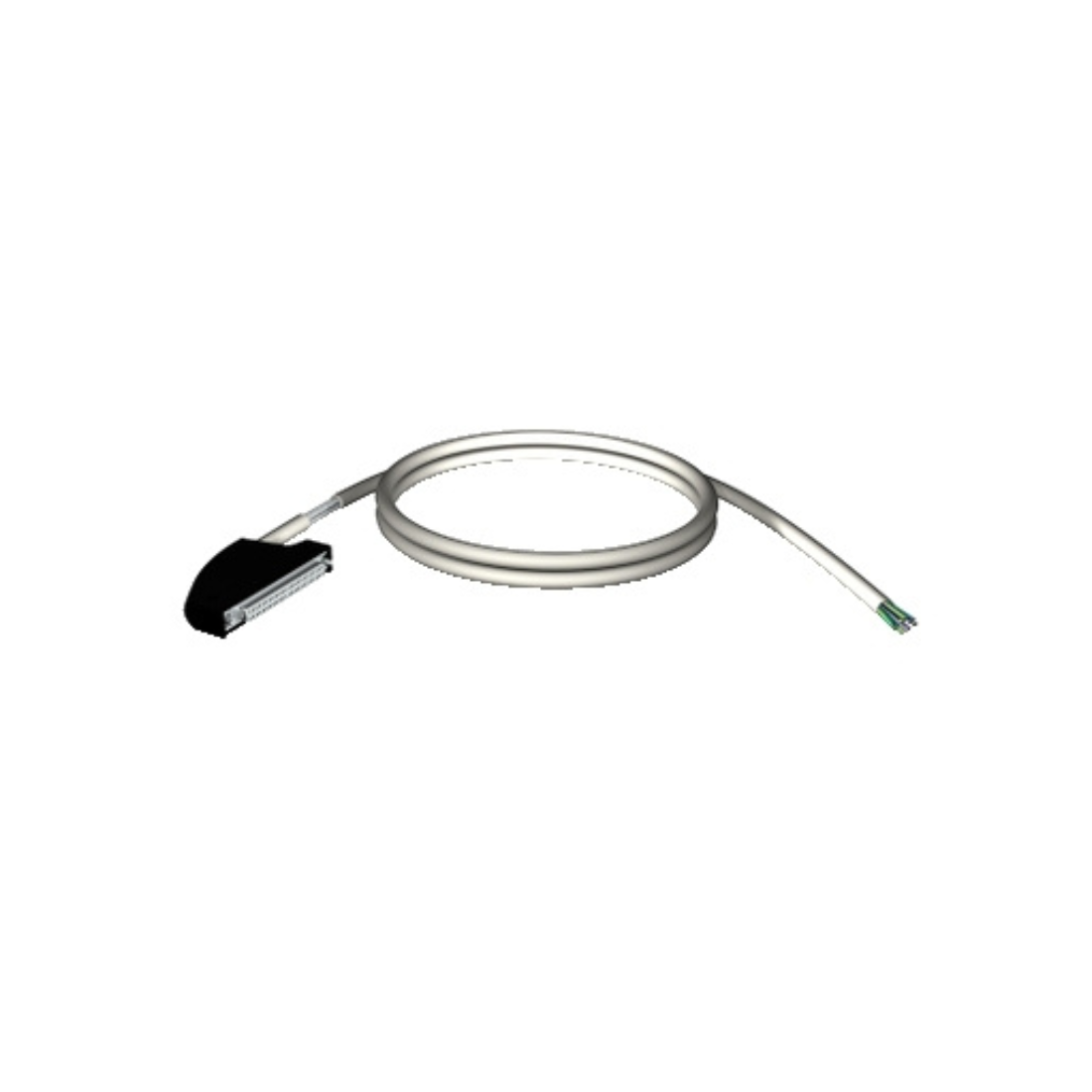 Schneider Electric Modicon X80 Shielded Cord Set 40 Way Terminal One End Flying Leads for X80 I/O 3m BMXFCW301S