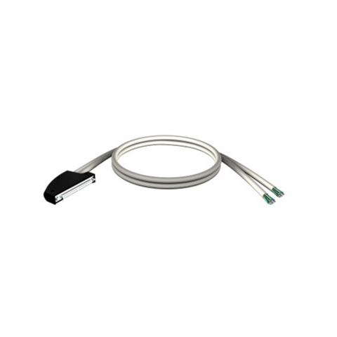 Schneider Electric Modicon X80 Cord Set 40-Way Terminal Two Ends Flying Leads M340 for I/O 3m BMXFCW303