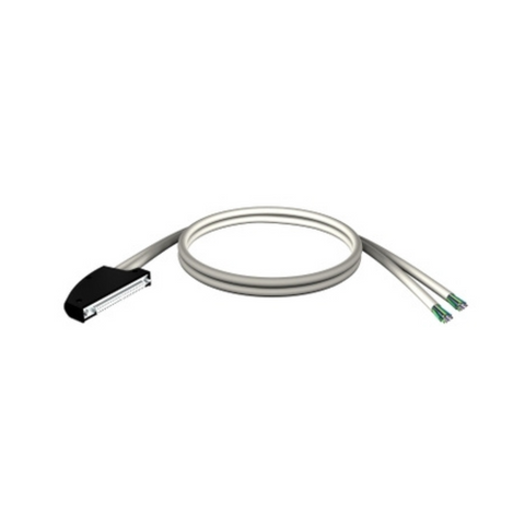 Schneider Electric Modicon X80 Cord Set 40 Way Terminal Two Ends Flying Leads M340 I/O 5m BMXFCW503
