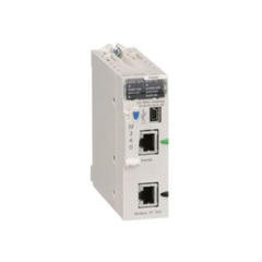 Schneider Electric Processor Module M340 Max 1024 Discrete and 256 Analog I/O Modbus Ethernet BMXP342020 - Slide 1