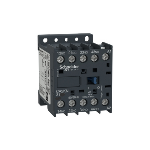 Schneider Electric TeSys K Control Relay 3 NO + 1 NC <= 690V 230V AC Coil CA2KN31P7