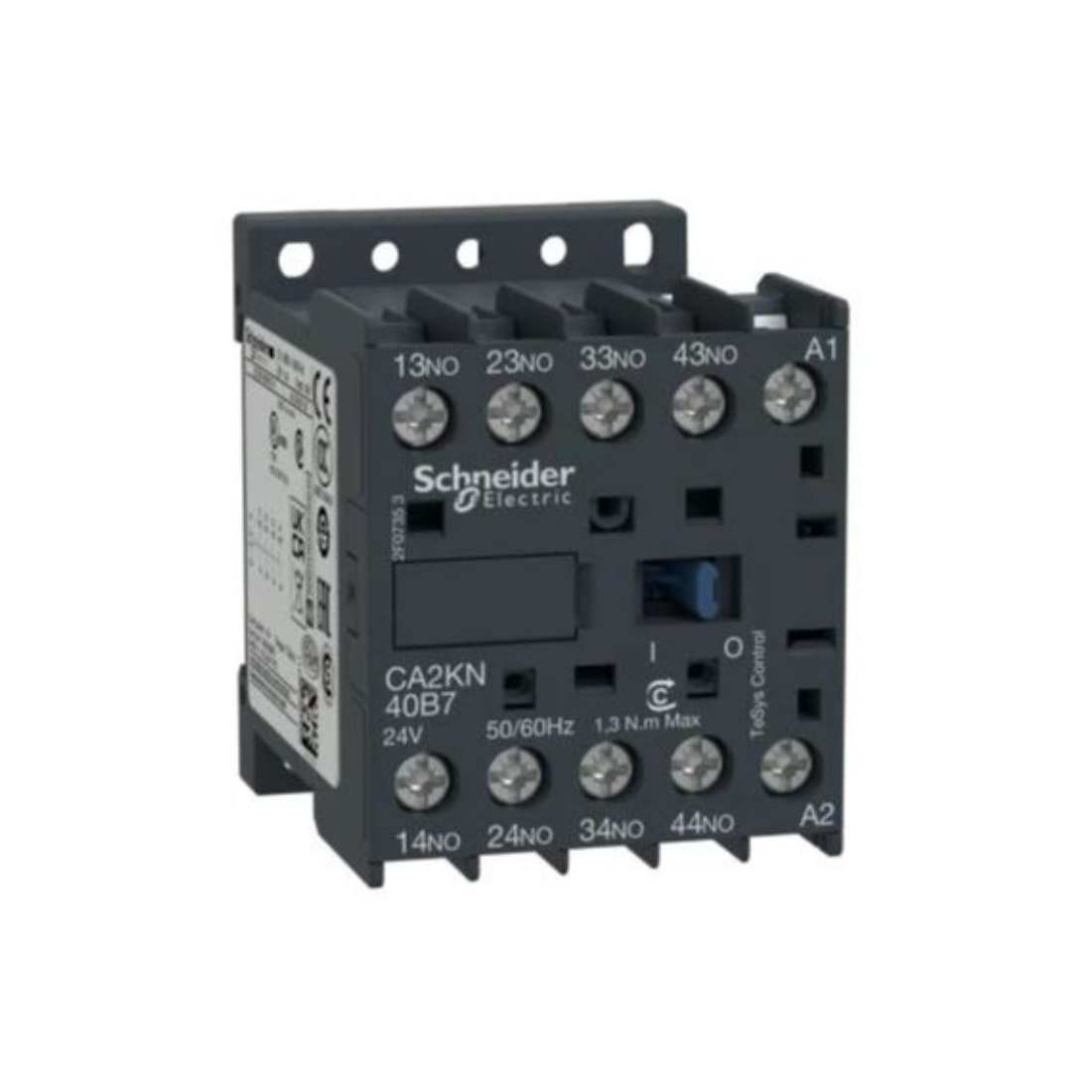 Schneider Electric TeSys K Control Relay 4 NO <= 690V 24V AC Coil CA2KN40B7