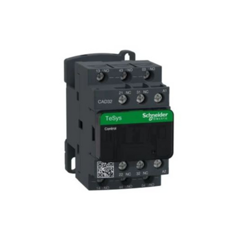 Schneider Electric TeSys D Control Relay 3 NO + 2 NC <= 690V 24V AC Standard Coil CAD32B7