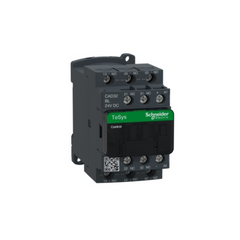 Schneider Electric TeSys D Control Relay 3NO+2NC 0-690V 24V DC Low Consumption Coil Screw Clamp CAD32BL - Slide 1