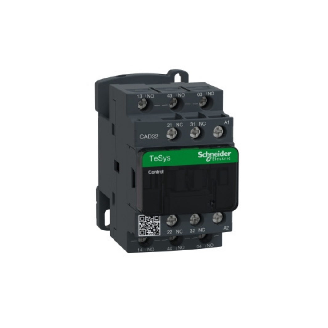 Schneider Electric TeSys D Control Relay 3 NO + 2 NC <= 690V 440V AC Standard Coil CAD32R7 in Dubai, UAE