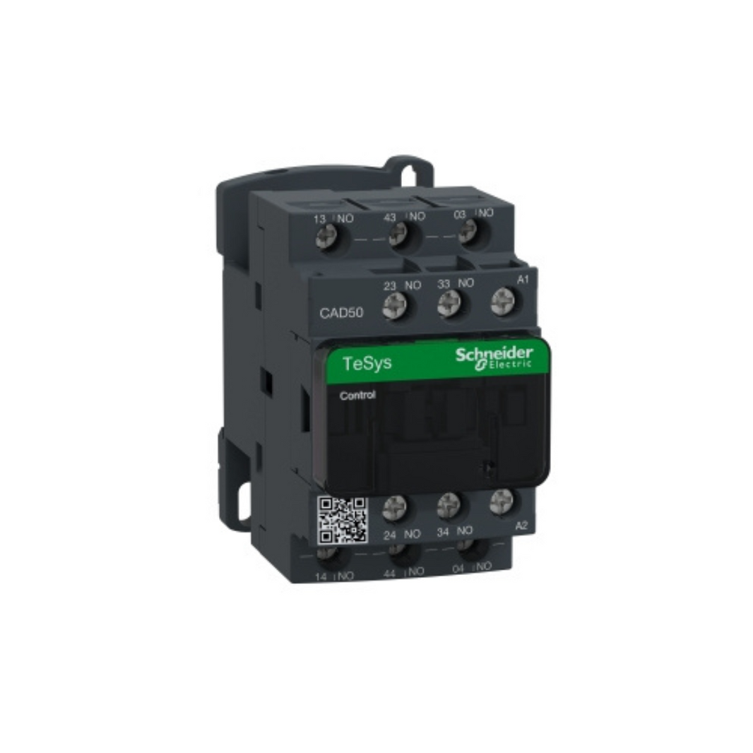 Schneider Electric TeSys D Control Relay 5 NO <= 690V 24V AC Standard Coil CAD50B7 in Dubai, UAE