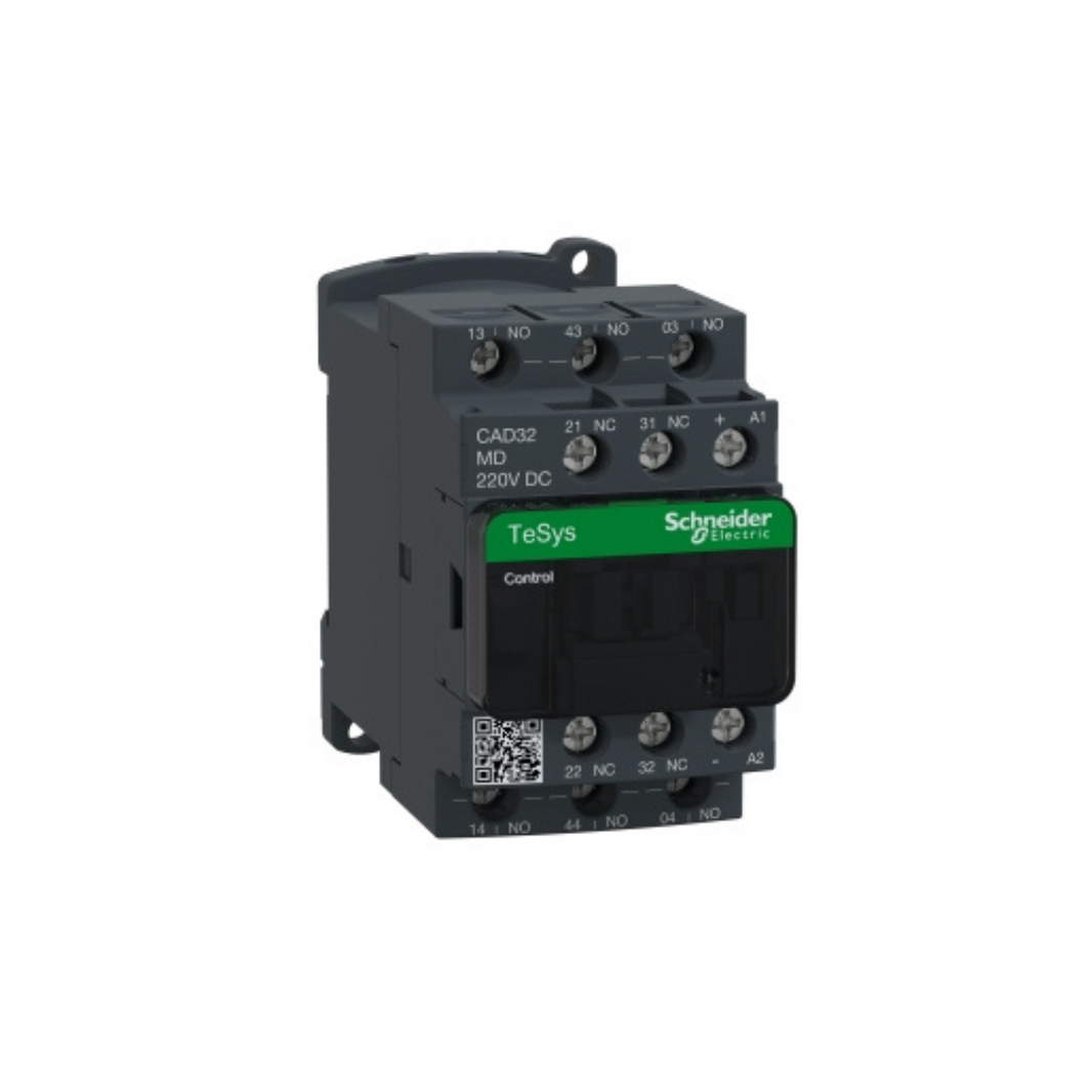 Schneider Electric TeSys D Control Relay 5 NO <= 690V 24V DC Standard Coil CAD50BD in Dubai, UAE