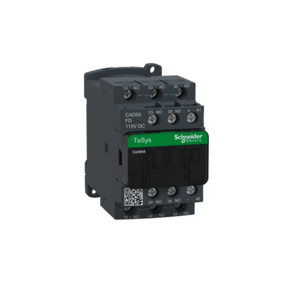 Schneider Electric TeSys D Control Relay 5 NO <= 690V 110V DC Standard Coil CAD50FD in Dubai, UAE