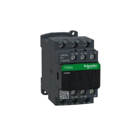 Schneider Electric TeSys D Control Relay 5 NO <= 690V 110V DC Standard Coil CAD50FD