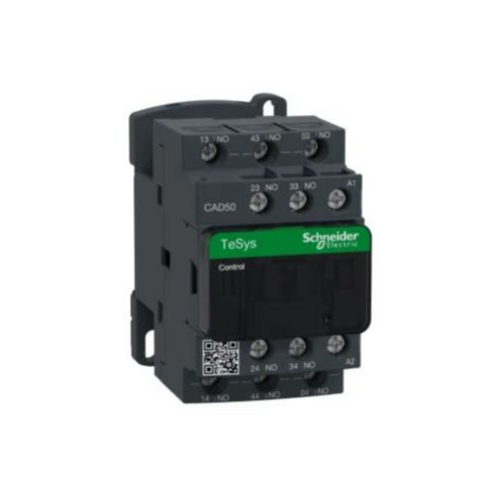 Schneider Electric TeSys D Control Relay 5 NO <= 690V 220V AC Standard Coil CAD50M7 in Dubai, UAE