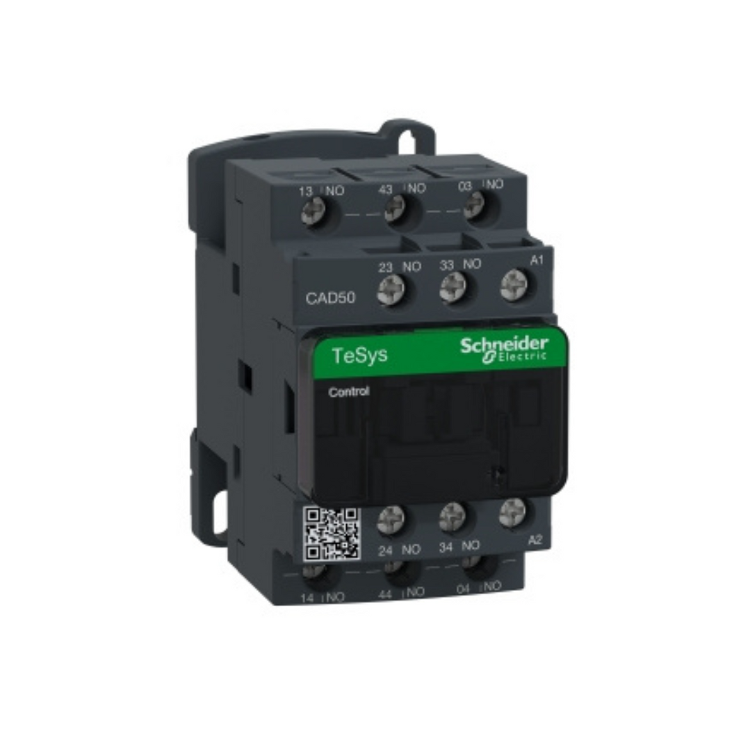 Schneider Electric TeSys D Control Relay 5 NO <= 690V 230V AC Standard Coil CAD50P7 in Dubai, UAE