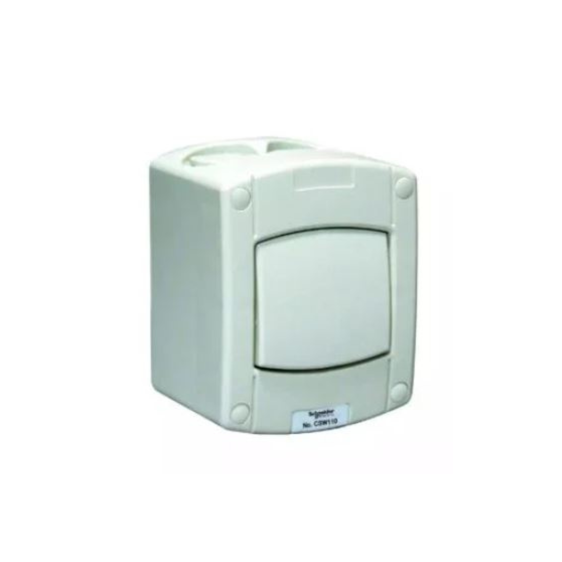 Schneider Electric Kavacha 10AX 250V Surface Mount One Gang Two Way Switch IP66 CSW110