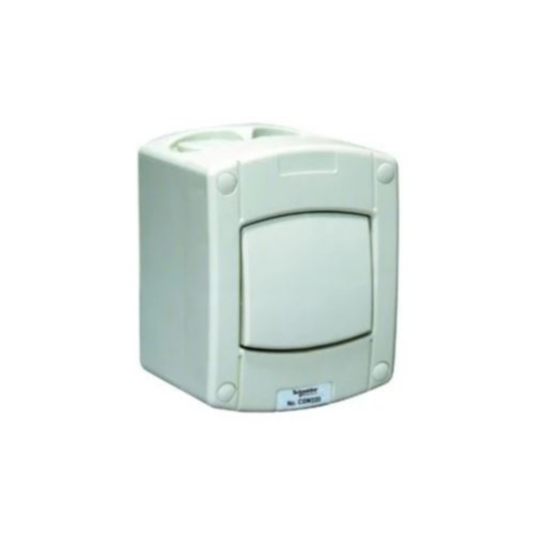 Schneider Electric Surface Mount Double Pole Switch 20A 250V 1 Gang IP66 CSW220 in Dubai UAE