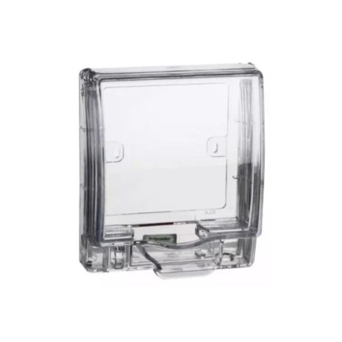 Schneider Electric Full-Time Weatherproof Single Gang Socket Cover (Transparent) IP55 E223R_TR