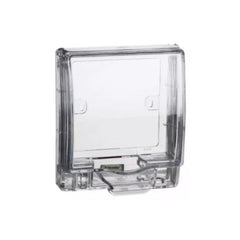 Schneider Electric Full-Time Weatherproof Single Gang Socket Cover (Transparent) IP55 E223R_TR - Slide 1