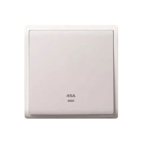 Schneider Electric Pieno Double Pole Switch with Neon 45A 250V 1 Gang E8231D45N