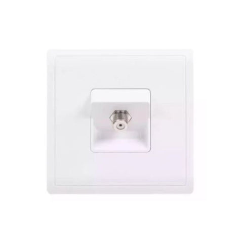 Schneider Electric Pieno 1 Gang CATV Socket E8231TVF - White