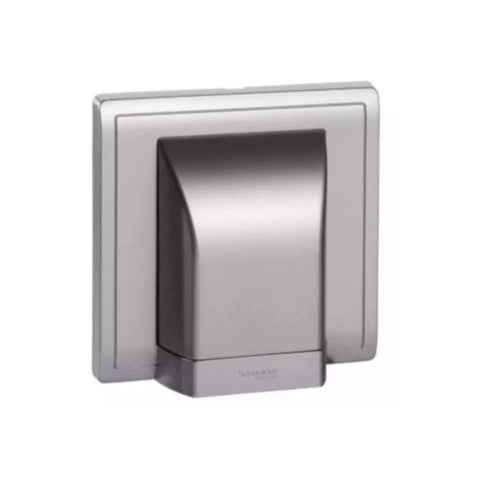 Schneider Electric Pieno 45A 250V 1 Gang Connection Unit E82554_AS_G1 - Aluminium silver