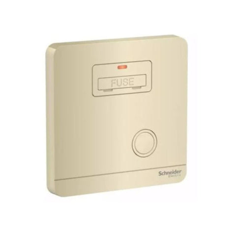 Schneider Electric AvatarOn Fuse Connection 13A 250V Neon E8330FSGN_WG - Wine Gold