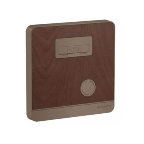 Schneider Electric AvatarOn Fuse Connection 13A 250V E8330FSG_WD - Wood