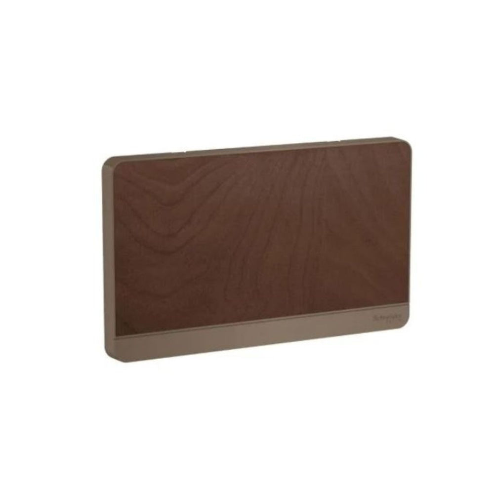 Schneider Electric Blank Plate 2G E8330TX_WD Wood in Dubai, UAE