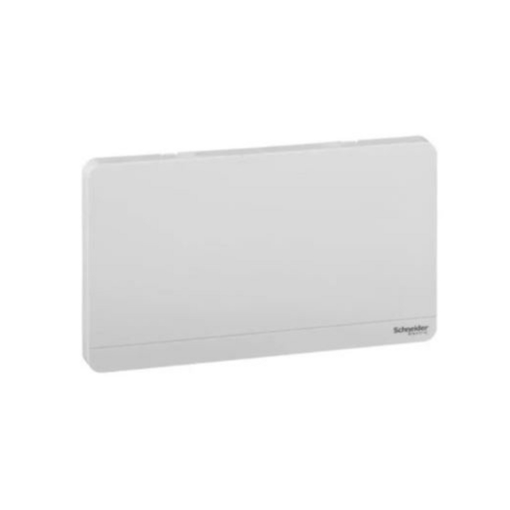 Schneider Electric AvatarOn 2 Gang Blank Plate E8330TX_WE White in Dubai, UAE