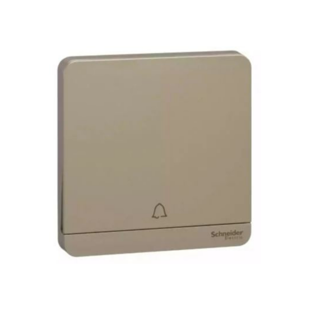 Schneider Electric AvatarOn Push Button for Doorbell 10A 250V E8331BPL1_WG Wine Gold in Dubai, UAE