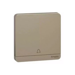 Schneider Electric AvatarOn Push Button for Doorbell 10A 250V E8331BPL1_WG - Wine Gold - Slide 1