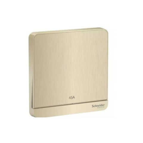 Schneider Electric AvatarOn Switch 45A 250V 2P LED E8331D45N_GH - Metal Gold Hairline