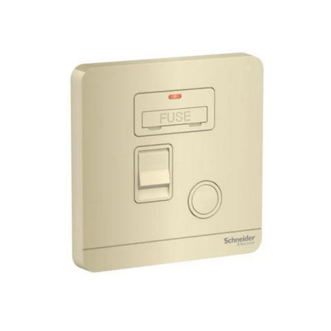 Schneider Electric AvatarOn Switch Disconnector Fuse 13A 250V Neon E8331DFSGN_WG - Wine Gold
