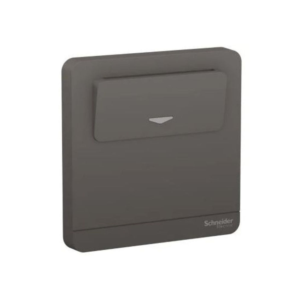 Schneider Electric AvatarOn Card Switch 16A 250V E8331EKT_DG - Dark Grey