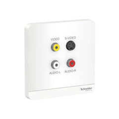 Schneider Electric AvatarOn Data Socket E8331RCA_S_WE - White - Slide 1
