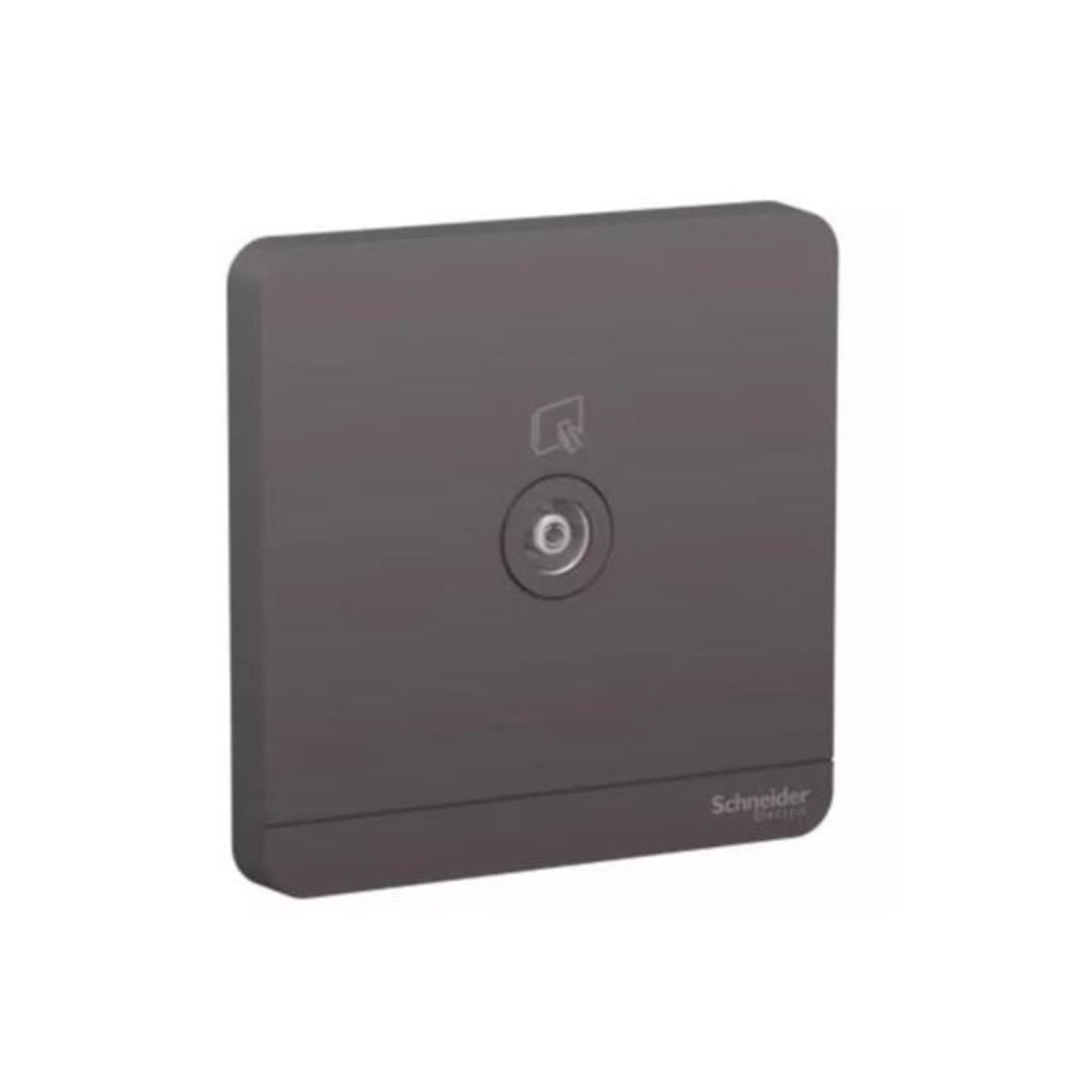 Schneider Electric AvatarOn TV Socket 75Ohm E8331TV_DG - Dark Grey
