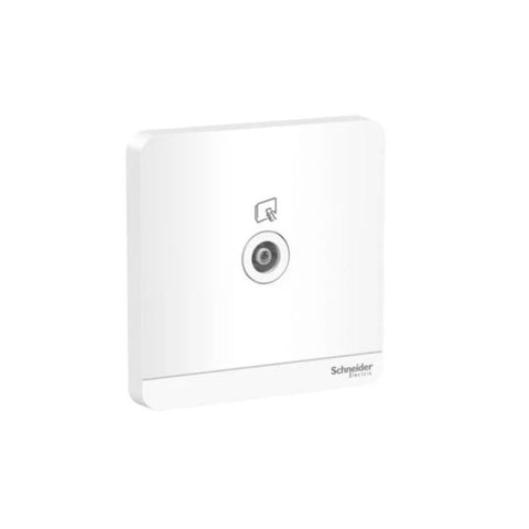 Schneider Electric AvatarOn TV Socket 75 Ohm E8331TV_WE - White