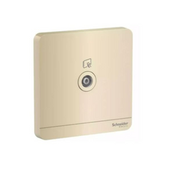 Schneider Electric AvatarOn E8331TV_WG TV Socket 75 Ohm - Wine Gold - Slide 1