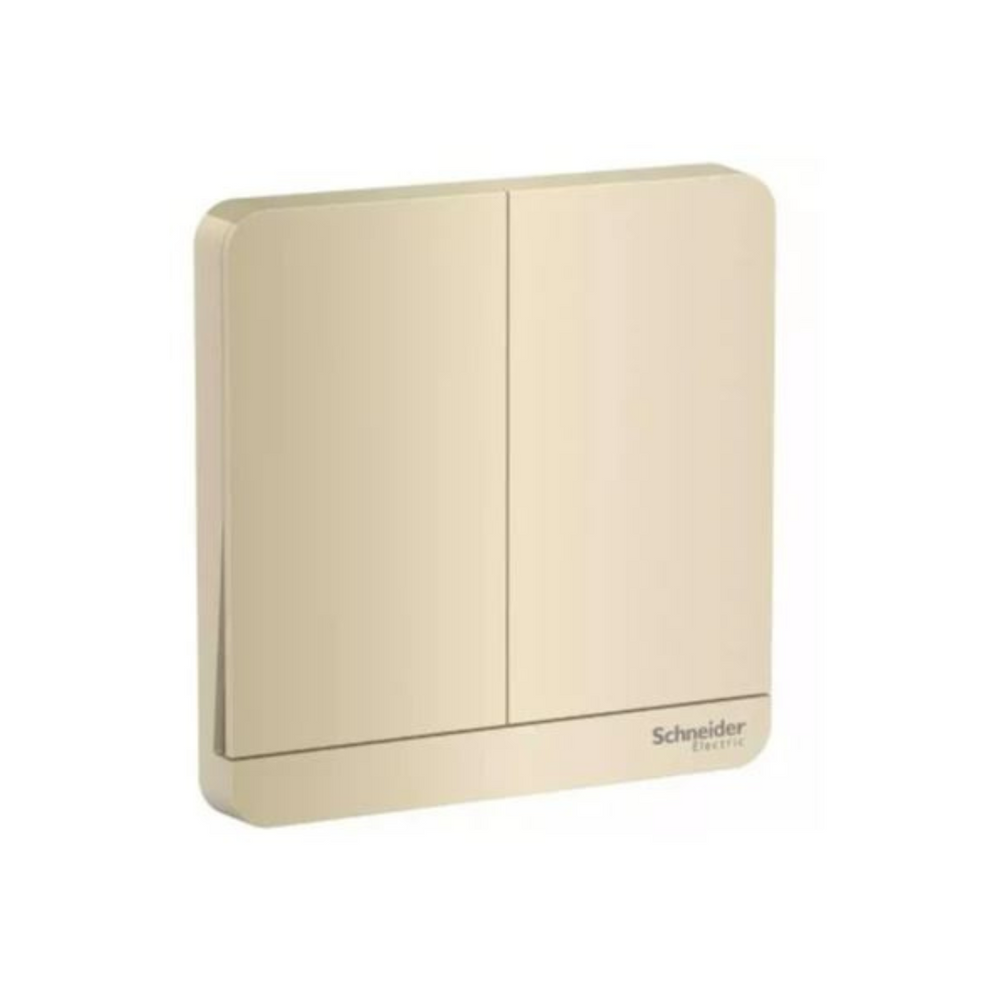 Schneider Electric AvatarOn 2 Switches 16AX 250V 2 Way E8332L2_WG Wine Gold in Dubai, UAE