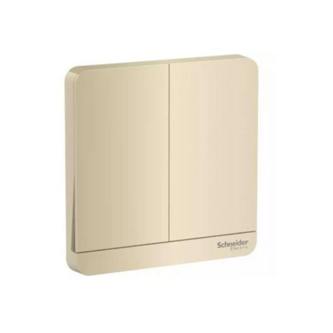 Schneider Electric AvatarOn 2 Switches 16AX 250V 2 Way E8332L2_WG - Wine Gold