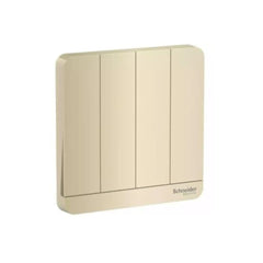 Schneider Electric AvatarOn 4 Switches 16AX 250V 2 Way E8334L2_WG - Wine Gold - Slide 1