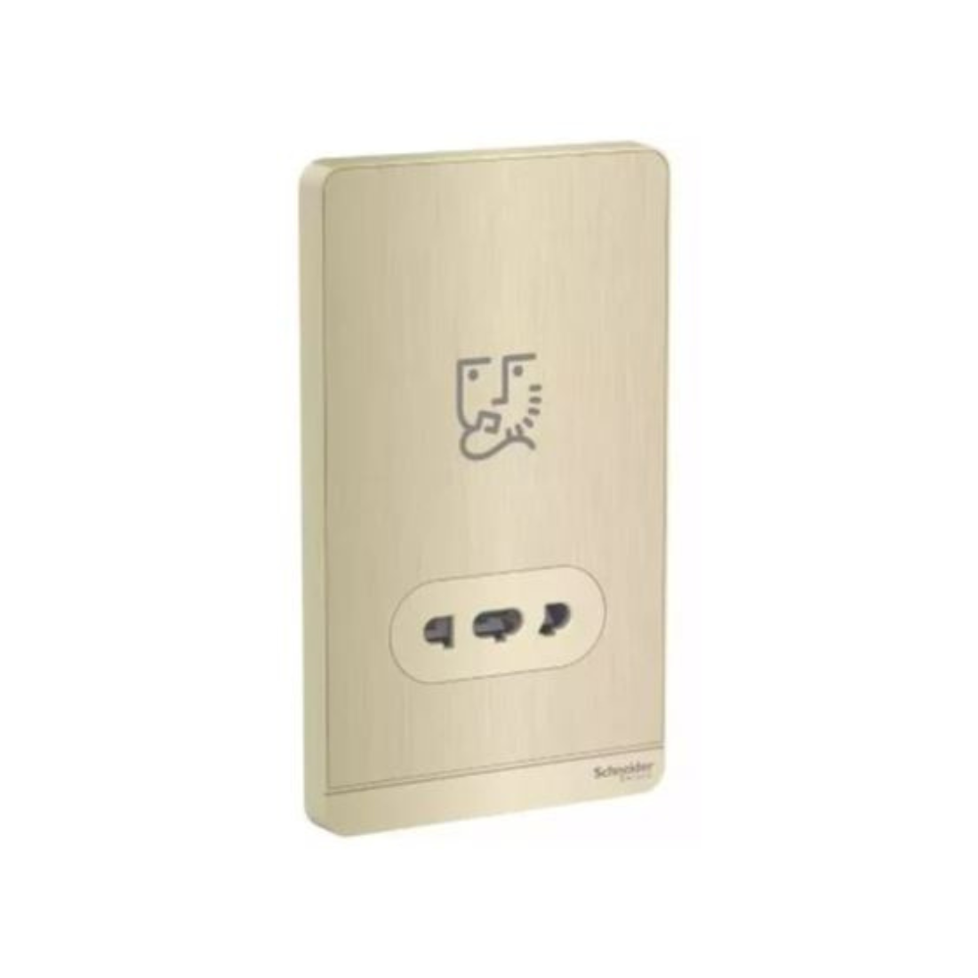 Schneider Electric AvatarOn Shaver Socket 115/240V 20VA E83T727V_GH - Metal Gold Hairline