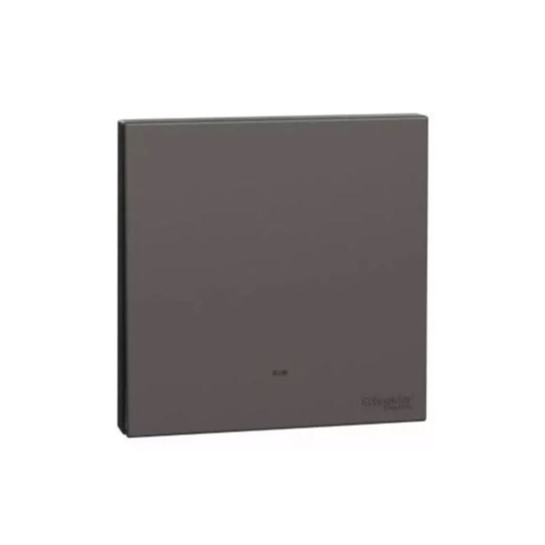 Schneider Electric AvatarOn C Switch with Fluorescent Locator 16AX 250V 1 Gang 1 Way E8731L1F_DG - Dark Grey