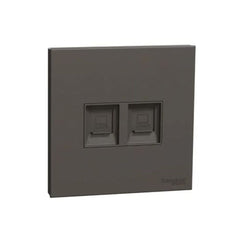 Schneider Electric Telephone And Data Socket AvatarOn C RJ45 E8732TDRJS5_DG - Dark Grey - Slide 1