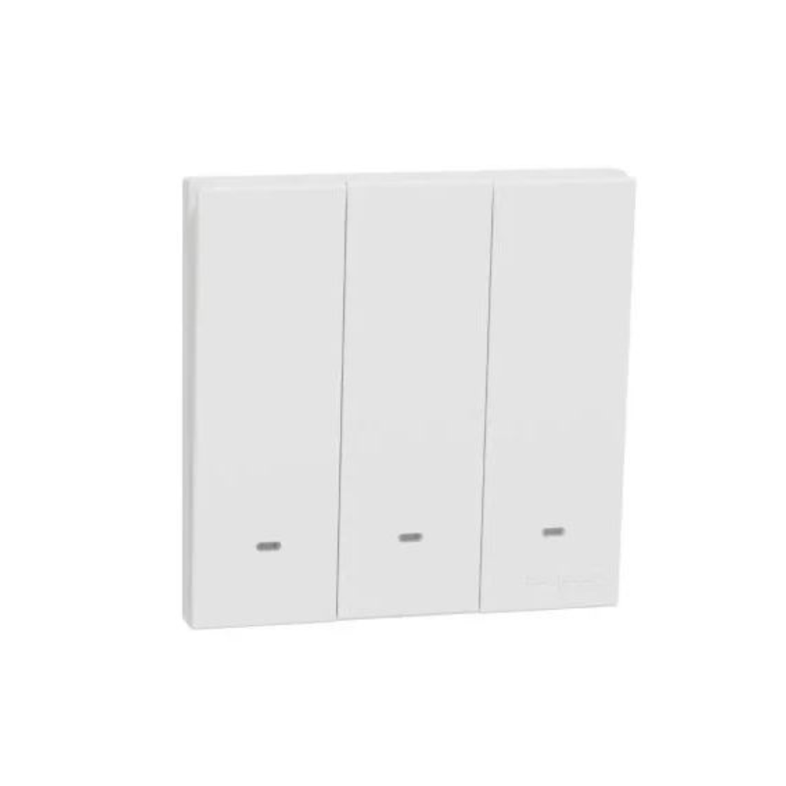 Schneider Electric E8733PRF_WE Momentary Switch 10A, 250V, 3G with fluorescent lamp - White