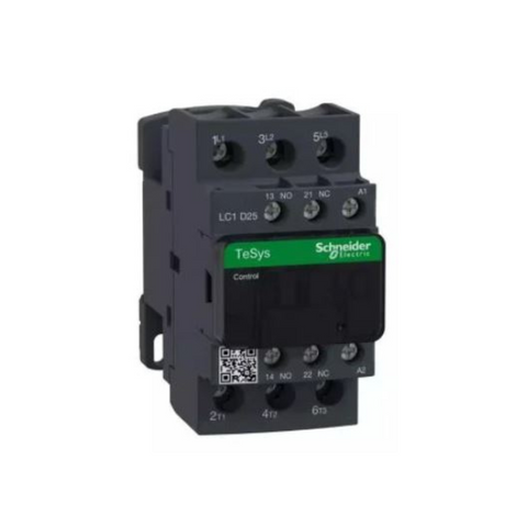 Schneider Electric TeSys D Contactor 3P(3 NO) AC-3 <= 440V 25A 110V AC Coil LC1D25F7