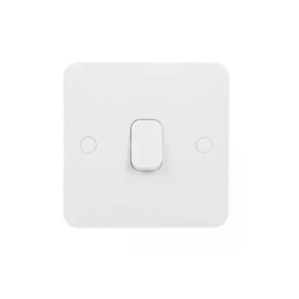 Schneider Electric Lisse Retractive Switch 2 Way 10A 1 Gang GGBL1012RS White in Dubai, UAE