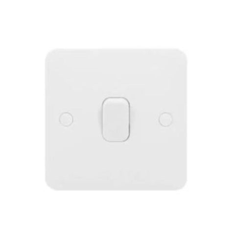 Schneider Electric Lisse Intermediate Switch 10AX 1 Gang GGBL1014S - White