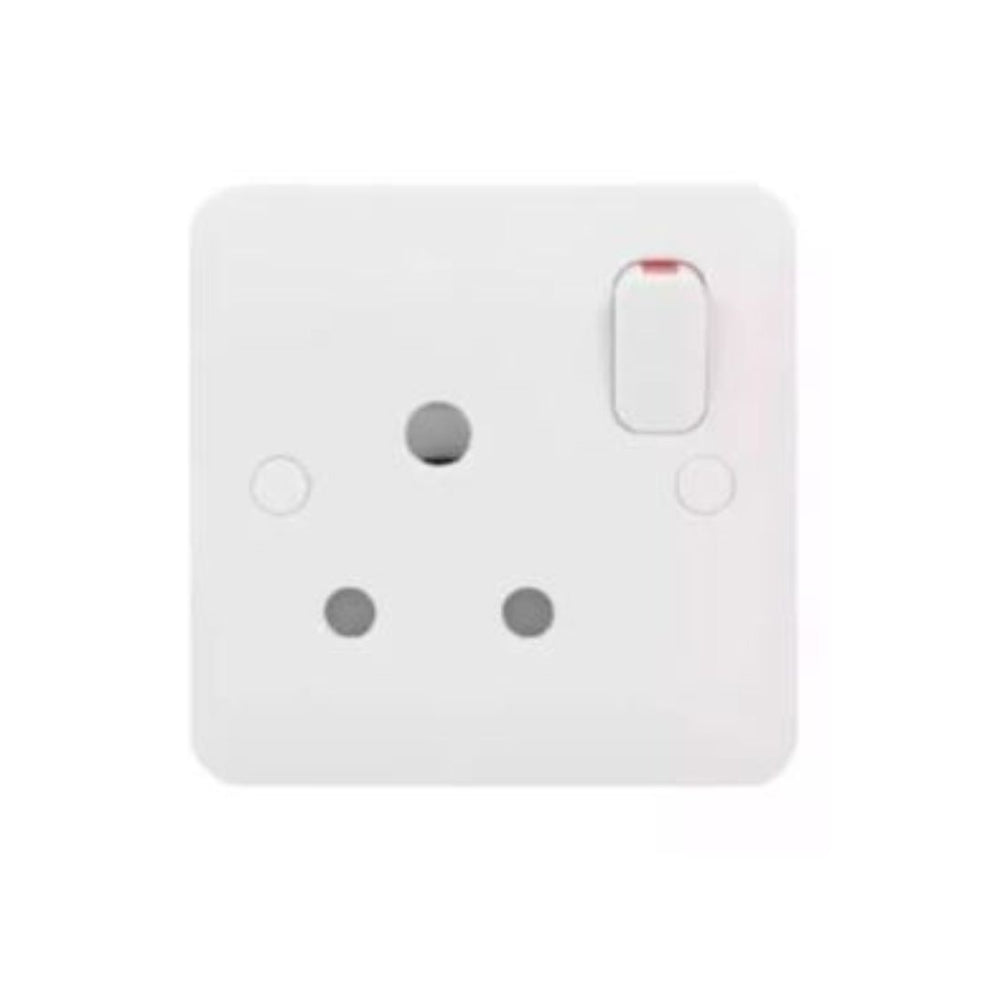 Schneider Electric White Moulded Socket-Outlet 15A 1 Gang GGBL3090S Matt White in Dubai, UAE