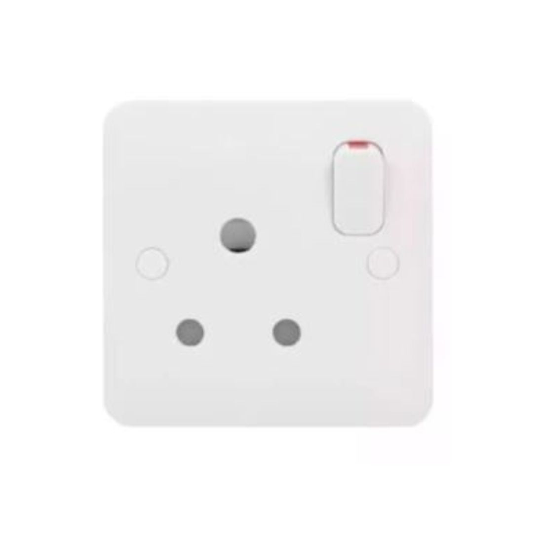 Schneider Electric Lisse White Moulded Socket-Outlet 15A 1 Gang GGBL3090S - Matt White