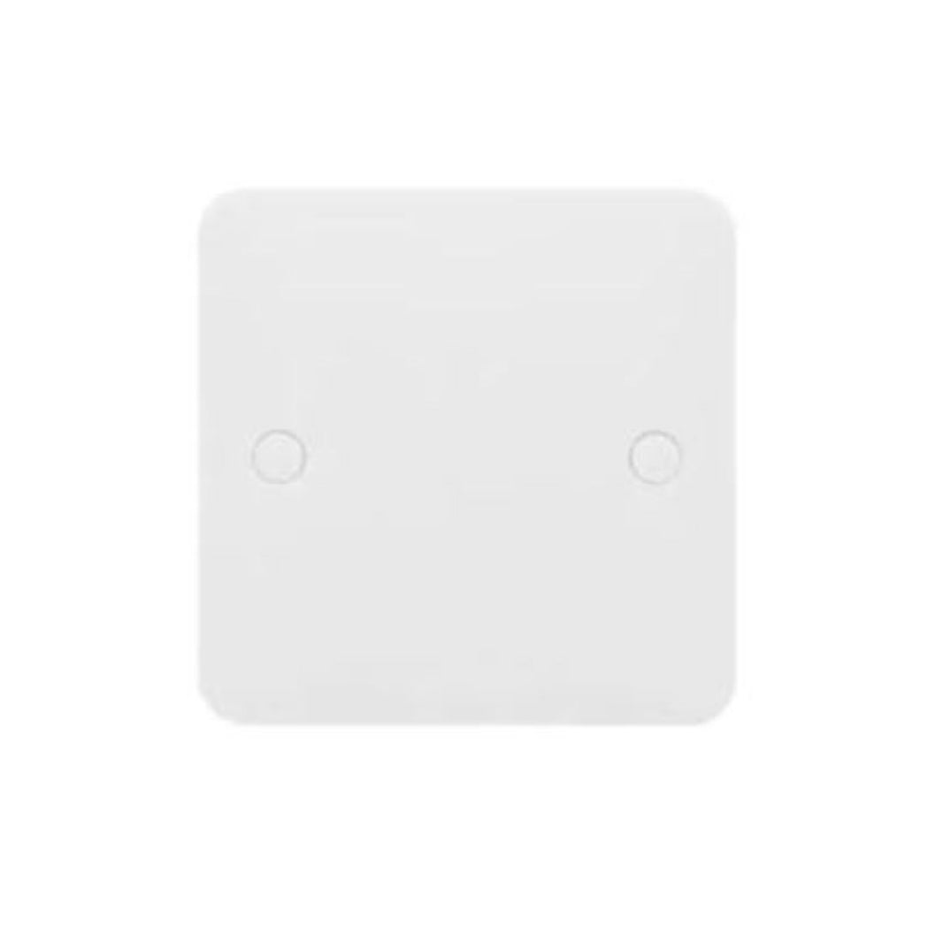 Schneider Electric Lisse White Moulded Blank Plate 1 Gang GGBL8010S Matt White in  Dubai, UAE