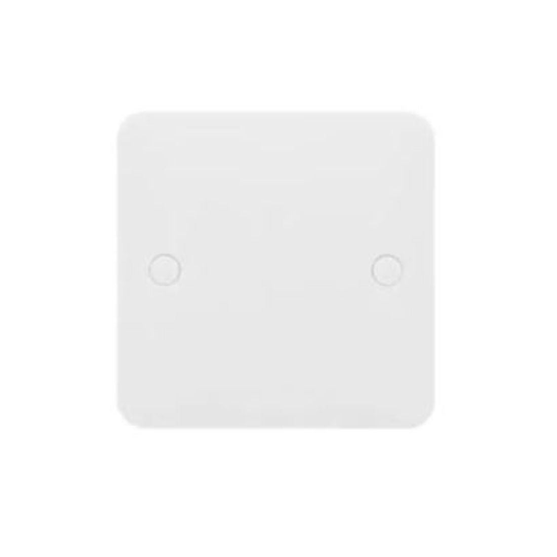 Schneider Electric Lisse White Moulded Blank Plate 1 Gang GGBL8010S - Matt White